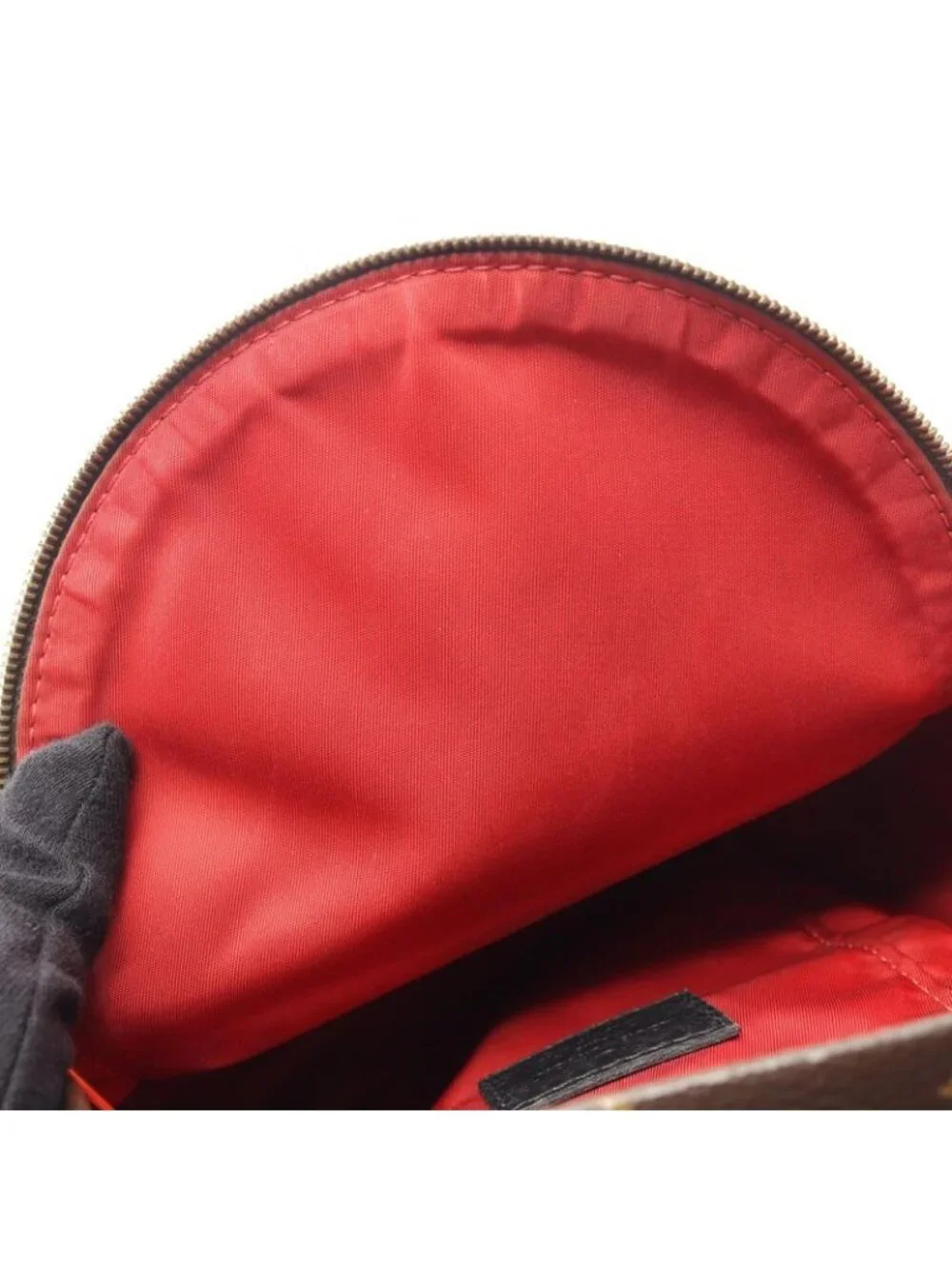 Louis Vuitton Backpack Palm Spring Mini Monogram World Tour Canvas Leather - Picture 6 of 10